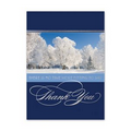 Perfect Snow Greeting Card - Silver Lined White Fastick  Envelope